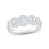 Thumbnail Image 1 of Previously Owned Diamond Twisted Anniversary Ring 1 ct tw Round-cut 14K White Gold