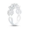Thumbnail Image 2 of Previously Owned Diamond Twisted Anniversary Ring 1 ct tw Round-cut 14K White Gold