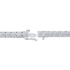 Thumbnail Image 3 of Previously Owned Multi-Diamond Center Tennis Necklace 1/2 ct tw Sterling Silver 17&quot;