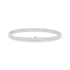 Thumbnail Image 1 of Previously Owned Diamond Double-Row Endless Bracelet 2 ct tw 10K White Gold 7&quot;