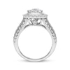 Thumbnail Image 3 of Previously Owned Multi-Diamond Pear Halo Engagement Ring 2 ct tw 10K White Gold