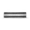 Thumbnail Image 3 of Previously Owned Neil Lane Men’s Black & White Diamond Wedding Band 1/2 ct tw 14K White Gold
