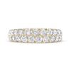 Thumbnail Image 3 of Previously Owned THE LEO Ideal Cut Round-Cut Diamond Anniversary Band 1-1/2 ct tw 14K Yellow Gold