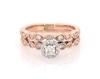 Thumbnail Image 1 of Previously Owned Diamond Bridal Set 1/3 ct tw Round-cut 10K Two-Tone Gold Size 4.25