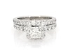 Thumbnail Image 1 of Previously Owned Neil Lane Princess-Cut Diamond Halo Bridal Set 2-1/8 ct tw 14K White Gold Size 5.25