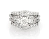 Thumbnail Image 1 of Previously Owned Diamond Bridal Set 2-1/5ct tw Round-cut 14K White Gold Size 5