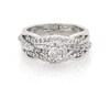 Thumbnail Image 1 of Previously Owned Diamond Bridal Set 5/8ct tw 10K & 14K White Gold Size 5.75