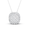 Thumbnail Image 1 of Previously Owned KAY Lab-Grown Diamonds Necklace 1/2 ct tw 14K White Gold 19"