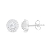 Thumbnail Image 1 of Previously Owned KAY Lab-Grown Diamonds Circle Stud Earrings 1 ct tw Round-cut 14K White Gold