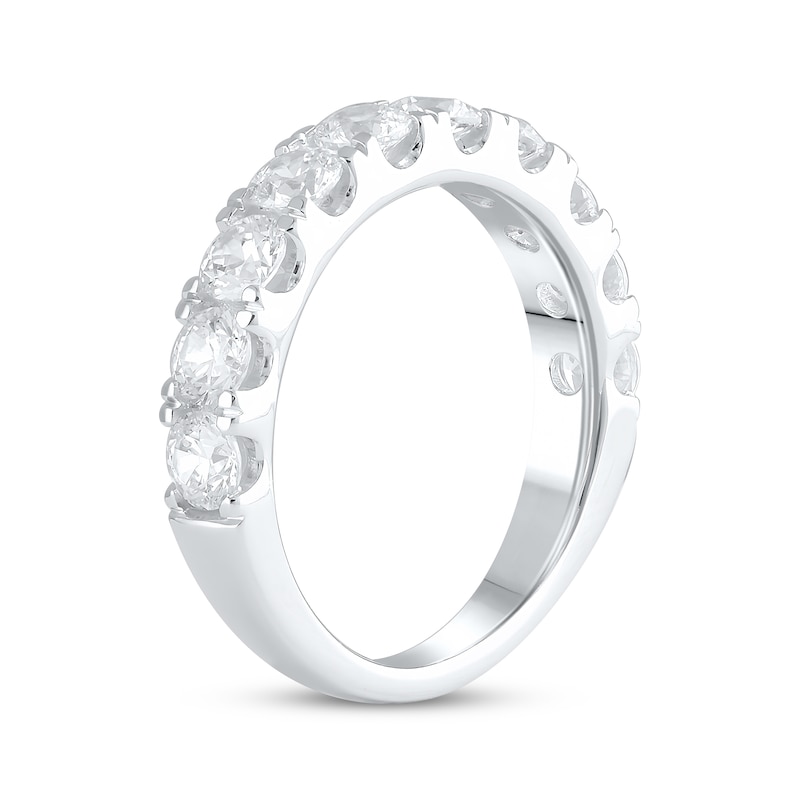 Main Image 2 of Previously Owned Lab-Grown Diamonds Anniversary Band 2 ct tw 14K White Gold