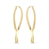 Thumbnail Image 2 of Previously Owned Twist Hoop Earrings 14K Yellow Gold 25mm