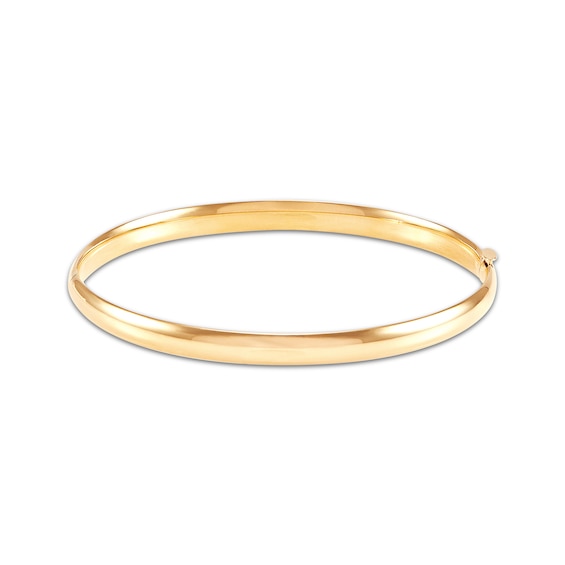 Previously Owned High Polish Bangle Bracelet 10K Yellow Gold
