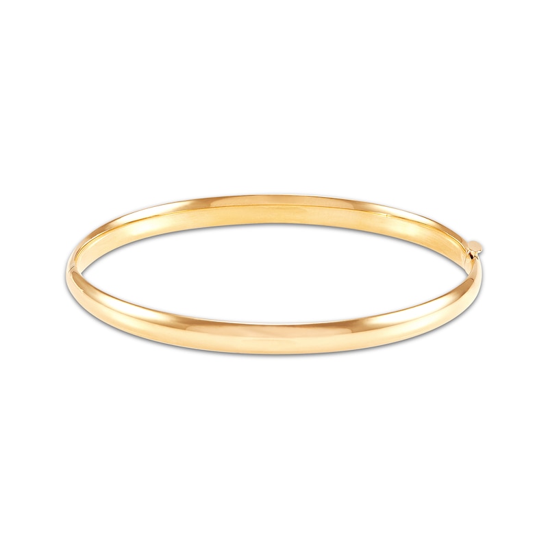 Main Image 1 of Previously Owned High Polish Bangle Bracelet 10K Yellow Gold