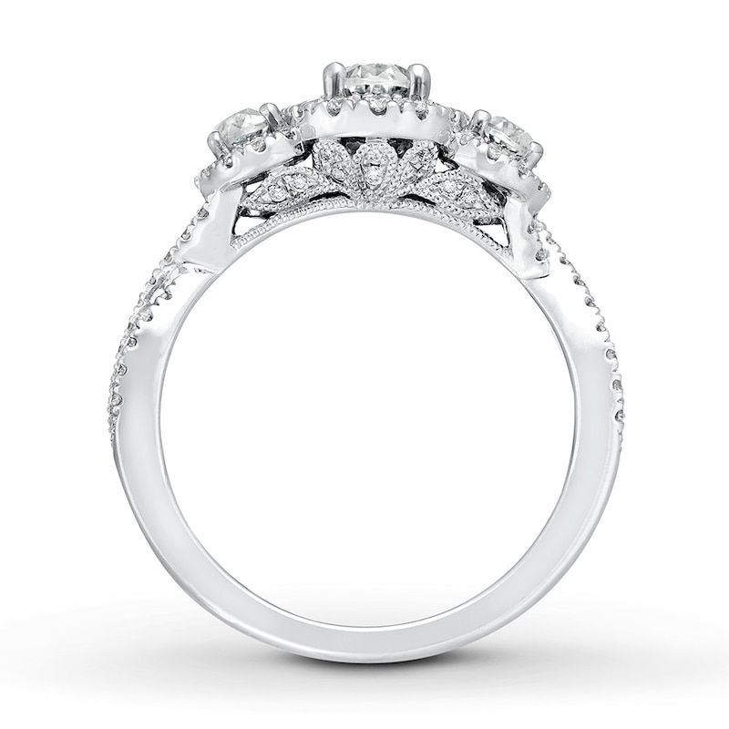 Main Image 2 of Previously Owned Neil Lane Engagement Ring 1-3/4 ct tw Diamonds 14K White Gold