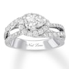 Thumbnail Image 1 of Previously Owned Neil Lane Diamond Engagement Ring 1-3/8 ct tw 14K White Gold