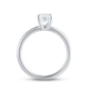 Thumbnail Image 3 of Previously Owned Lab-Grown Diamonds Solitaire Ring 1 ct tw Oval-cut 14K White Gold (F/VS2)