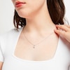 Thumbnail Image 3 of Previously Owned Round-Cut Diamond Solitaire Necklace 1/3 ct tw Sterling Silver 18" (J/I3)