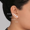 Thumbnail Image 5 of Previously Owned KAY Lab-Grown Diamonds Solitaire Stud Earrings 1 ct tw 14K White Gold (F/VS2)