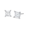 Thumbnail Image 1 of Previously Owned KAY Lab-Grown Diamonds Princess-Cut Solitaire Stud Earrings 1/2 ct tw 14K White Gold (F/VS2)