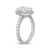 Thumbnail Image 2 of Previously Owned Neil Lane Artistry Oval-Cut Lab-Grown Diamond Engagement Ring 4 ct tw 14K White Gold