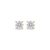 Thumbnail Image 2 of Previously Owned KAY Lab-Grown Diamonds Round-cut Solitaire Stud Earrings 1/2 ct tw 14K Yellow Gold (F/SI2)