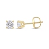 Thumbnail Image 3 of Previously Owned KAY Lab-Grown Diamonds Round-cut Solitaire Stud Earrings 1/2 ct tw 14K Yellow Gold (F/SI2)