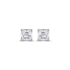 Thumbnail Image 2 of Previously Owned THE LEO Legacy Lab-Grown Diamond Princess-Cut Solitaire Stud Earrings 1 ct tw 14K White Gold (F/VS2)