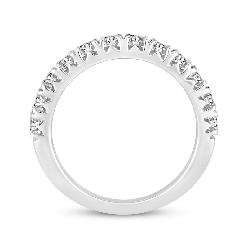Main Image 2 of Previously Owned Lab-Grown Diamonds Anniversary Band 1 ct tw 14K White Gold