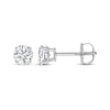 Thumbnail Image 1 of Previously Owned KAY Lab-Grown Diamonds Round-Cut Solitaire Stud Earrings 1 ct tw 14K White Gold (I/SI2)