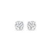 Thumbnail Image 2 of Previously Owned KAY Lab-Grown Diamonds Round-Cut Solitaire Stud Earrings 1 ct tw 14K White Gold (I/SI2)