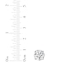 Thumbnail Image 4 of Previously Owned KAY Lab-Grown Diamonds Round-Cut Solitaire Stud Earrings 1 ct tw 14K White Gold (I/SI2)