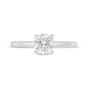 Thumbnail Image 3 of Previously Owned Lab-Grown Diamonds Solitaire Engagement Ring 1-1/2 ct tw 14K White Gold (F/SI2)