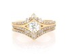 Thumbnail Image 1 of Previously Owned Round-Cut Diamond Bridal Set 1 ct tw 14K Two-Tone Gold Size 8.5