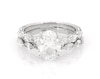 Thumbnail Image 1 of Previously Owned Neil Lane Artistry Oval-cut Lab-Grown Diamond Bridal Set 3-1/4ct tw 14K White Gold size 6
