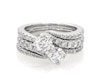 Thumbnail Image 1 of Previously Owned Ever Us Round-Cut Diamond Bridal Set 2-1/2 ct tw 14K White Gold Size 6.25