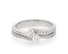 Thumbnail Image 1 of Previously Owned Ever Us Round-Cut Diamond Bridal Set 1/2 ct tw 14K White Gold Size 8