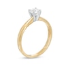 Thumbnail Image 3 of Previously Owned Diamond Solitaire Ring 1/2 carat Round-Cut 14K Yellow Gold (I/I2)