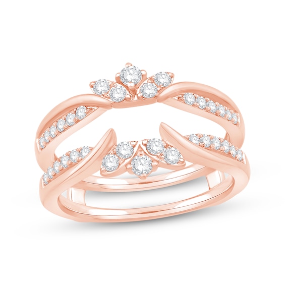 Previously Owned Diamond Enhancer Ring 1/2 ct tw Round-cut 14K Rose Gold