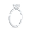 Thumbnail Image 2 of Previously Owned Lab-Grown Diamonds Heart-Shaped Solitaire Ring 1 ct tw 14K White Gold (F/SI2)