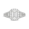 Thumbnail Image 3 of Previously Owned Neil Lane Artistry Emerald-Cut Lab-Grown Diamond Engagement Ring 2-1/2 ct tw 14K White Gold