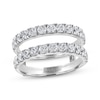Thumbnail Image 1 of Previously Owned THE LEO Ideal Cut Round-Cut Diamond Enhancer Ring 1-1/2 ct tw 14K White Gold