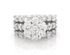 Thumbnail Image 1 of Previously Owned Multi-Diamond Bridal Set 3-7/8 ct tw 14K White Gold Size 7.25