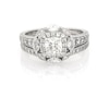 Thumbnail Image 1 of Previously Owned Neil Lane Studio Cushion-Cut Diamond Halo Bridal Set 1-7/8 ct tw 14K White Gold Size 6.5