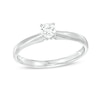 Thumbnail Image 1 of Previously Owned Diamond Solitaire Ring 1/4 carat Round-cut 14K White Gold (I/I2)