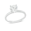 Thumbnail Image 1 of Previously Owned Certified Diamond Round-Cut Solitaire Engagement Ring 1-1/2 carats 14K White Gold (I/I2)