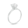 Thumbnail Image 3 of Previously Owned Certified Diamond Round-Cut Solitaire Engagement Ring 1-1/2 carats 14K White Gold (I/I2)