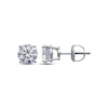 Thumbnail Image 1 of Previously Owned Diamond Solitaire Earrings 1-1/4 ct tw Round-cut 14K White Gold (I/I2)