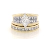 Thumbnail Image 1 of Previously Owned Marquise-Cut Diamond Bridal Set 2-3/8 ct tw 14K Yellow Gold Size 5