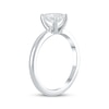 Thumbnail Image 2 of Previously Owned Lab-Grown Diamonds Pear-Shaped Solitaire Ring 1 ct tw 14K White Gold (F/SI2)