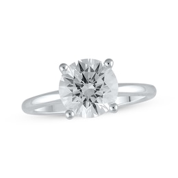 Previously Owned Lab-Created Diamonds by KAY Solitaire Engagement Ring 2-1/2 ct tw 14K White Gold (I/SI2)